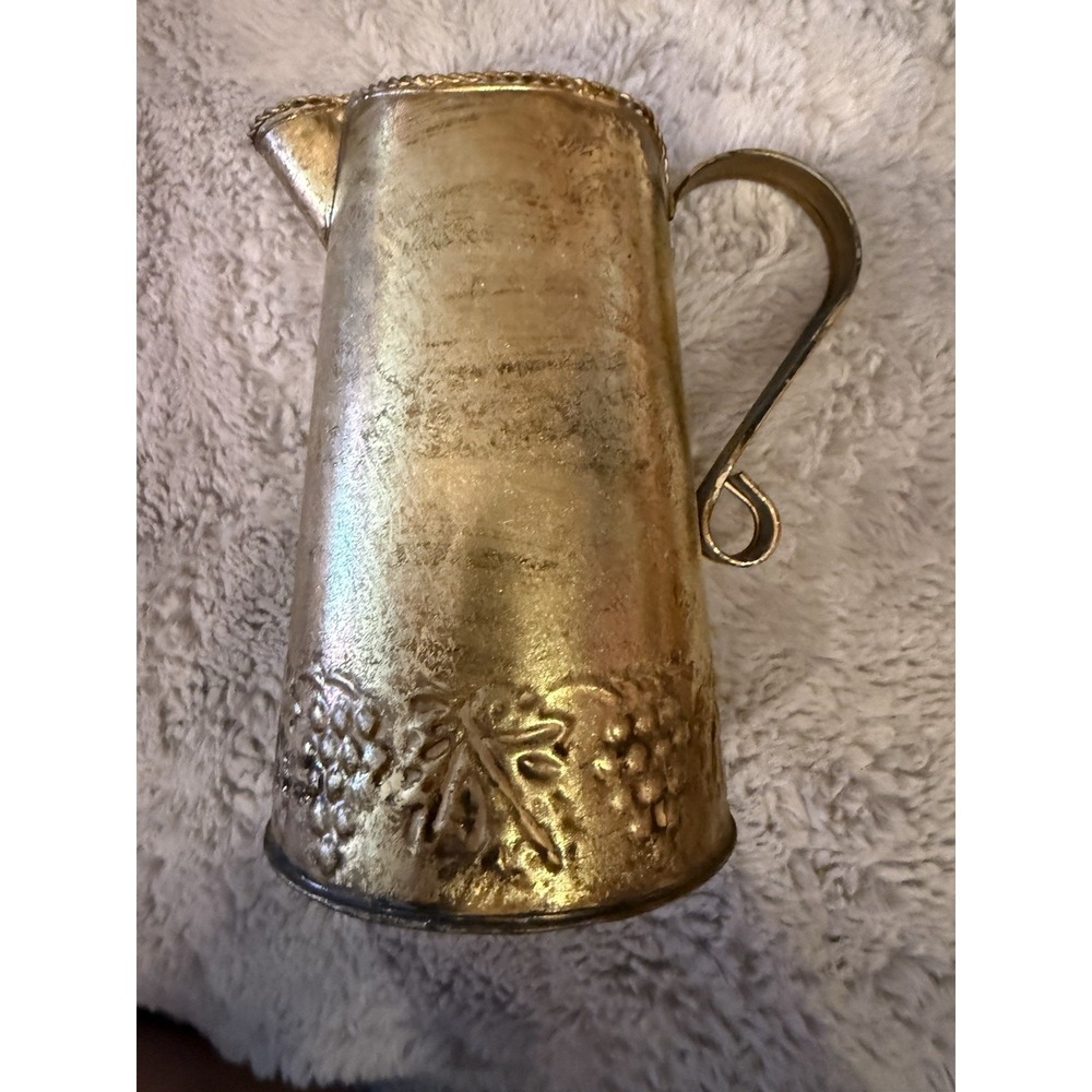 HOSLEY BRASS Vintage WATERING CAN 8 1/4" TALL - Picture 10 of 10